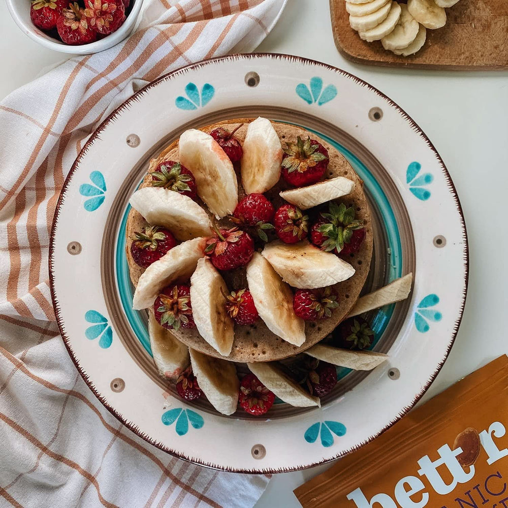 Bett'R palacsintakeverék, bio, vegán és gluténmentes sütőkeverék, 6 x 400 gramm Kitchen Naty Shop