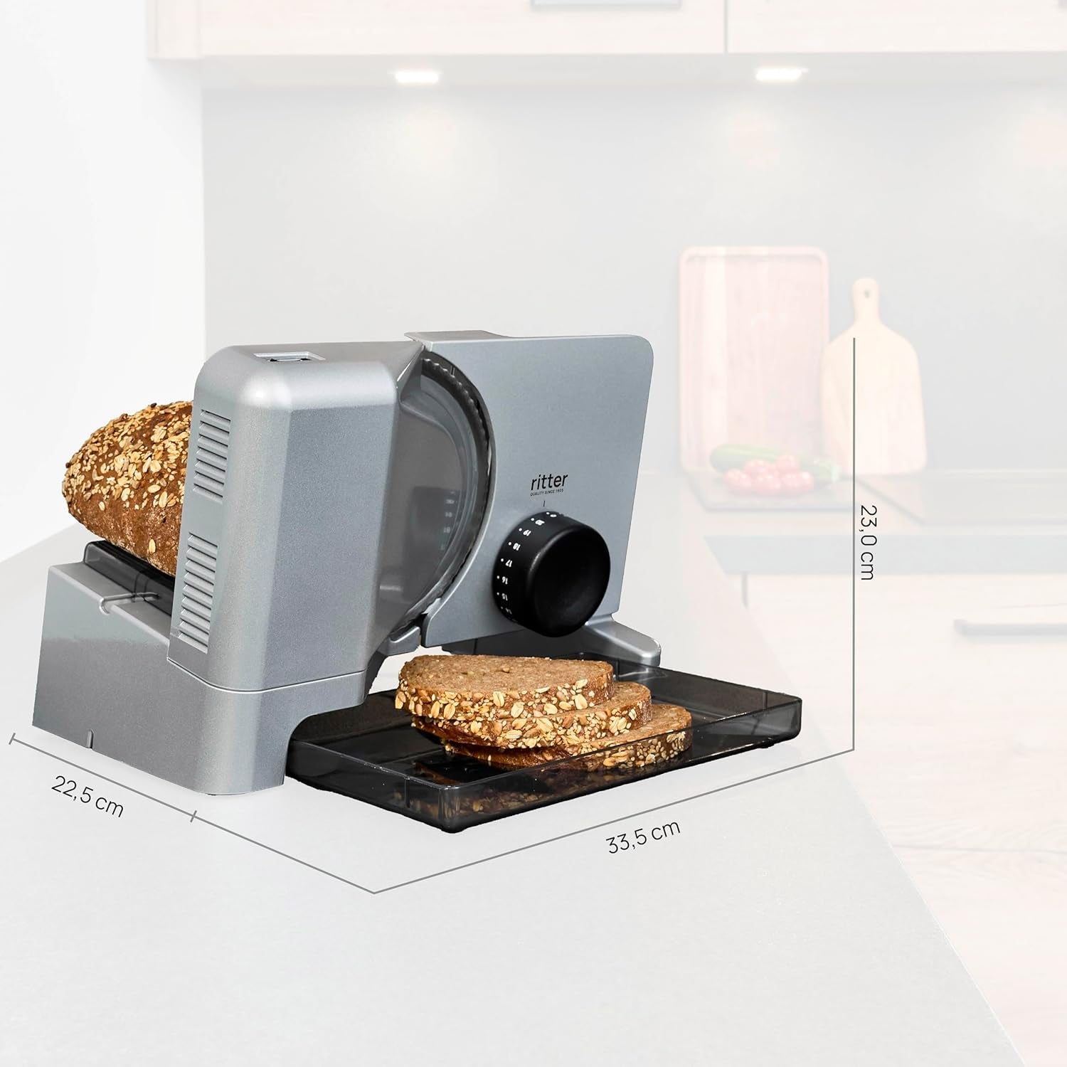 Ritter E 16 Duo plus Multifunkcionális elektromos szeletelő, Németországban gyártott Reszelő és Szeletelő Naty Shop