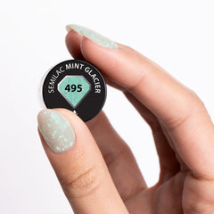 UV körömlakk Semilac Hybrid 495 Mint Glacier 7 ml