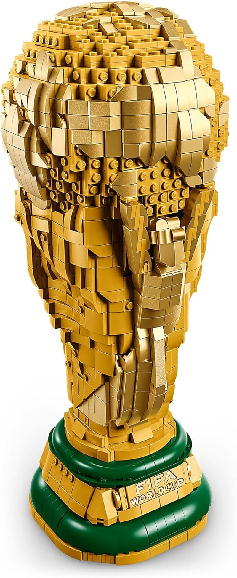 LEGO Editions Sports Offizieller Pokal der FIFA Fußball-Weltmeisterschaft - 3D DIY Modell mit sammelbarer Minifigur - Fußball Geschenkidee für Jungen & Mädchen ab 12 Jahren oder Vatertag - 43020
