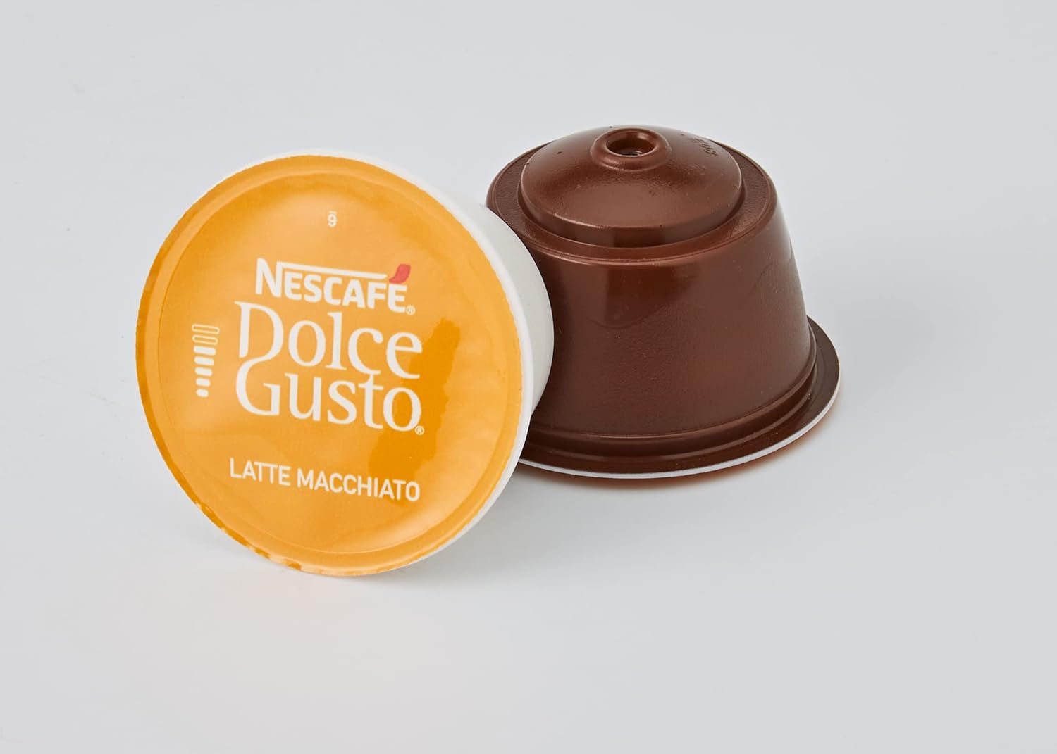 NESCAFÉ Dolce Gusto Latte Macchiato Vorratsbox 90 Kaffeekapseln & Flat White, 48 Kaffeekapseln, Arabica und Robusta Bohnen