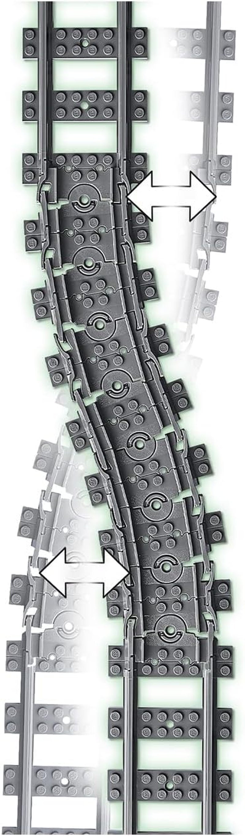 LEGO 60205 City Tracks 20 részes bővítőkészlet gyerekeknek fiúknak és lányoknak játékkészlet építőkészletek Besuche den LEGO-Store