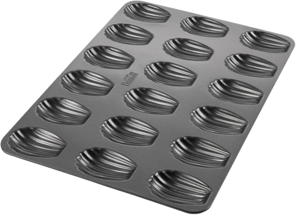 Birkmann, Easy Baking, Donutblech, Backform Für 6 Donuts, Mit Hochwertiger Antihaftbeschichtung, Ø 9 cm, Mit Rezept, 881631 Sütéshez használható formák és tálcák Naty Shop 18Er Madeleineform