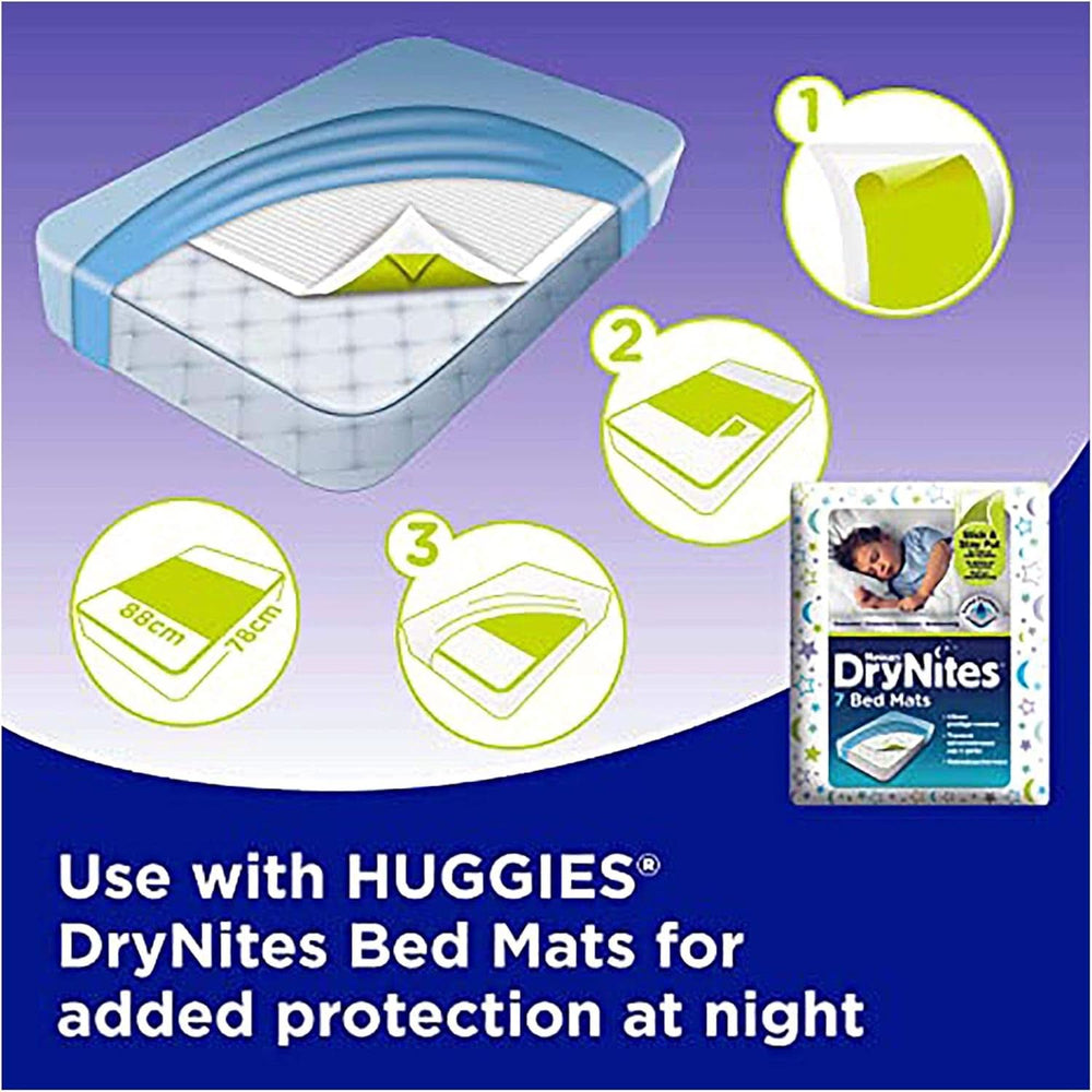 Huggies Drynites băieți 8-15 ani, 9 bucăți (pachet de 2) Naty Shop