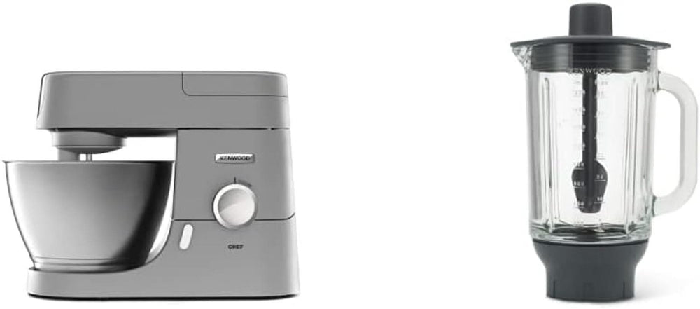 Kenwood Chef KVC3110S konyhai robotgép, 4,6 literes rozsdamentes acél keverőtál Mother & Baby Naty Shop Chef 4,6 literes üveg turmixgép tartozék csomag 1000 W