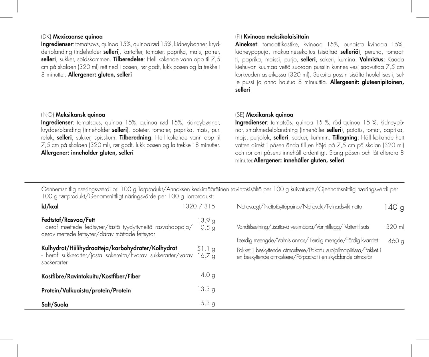 Quinoa - mexikói stílusban