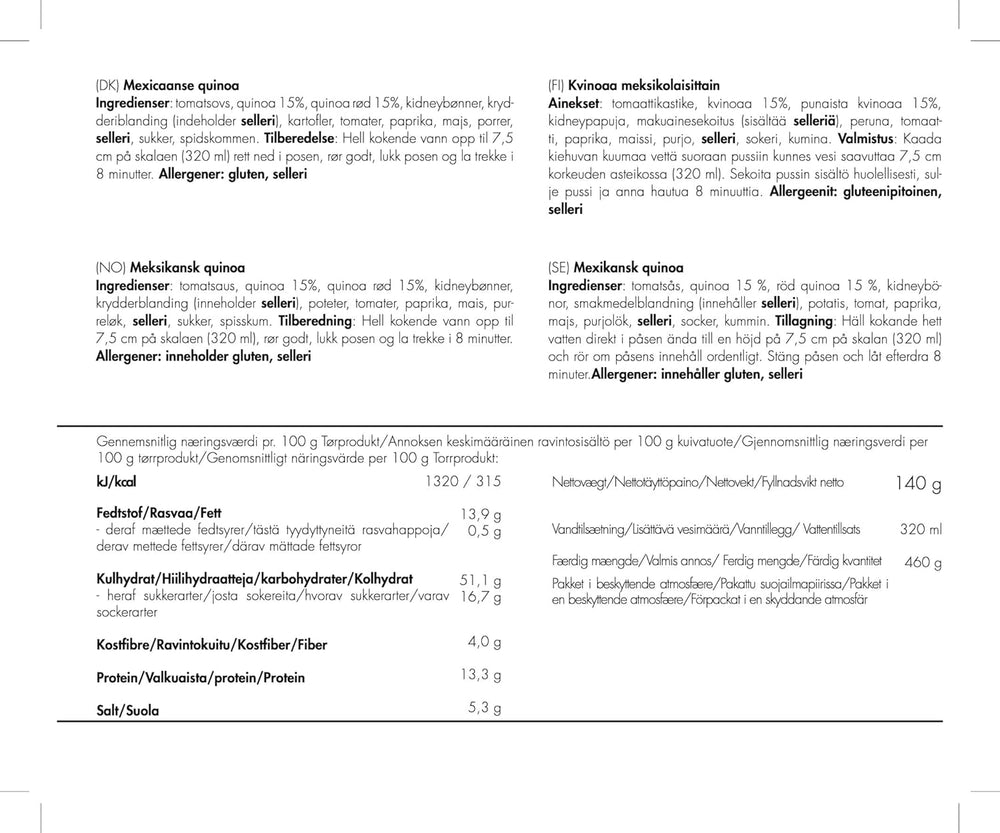 Quinoa - mexikói stílusban