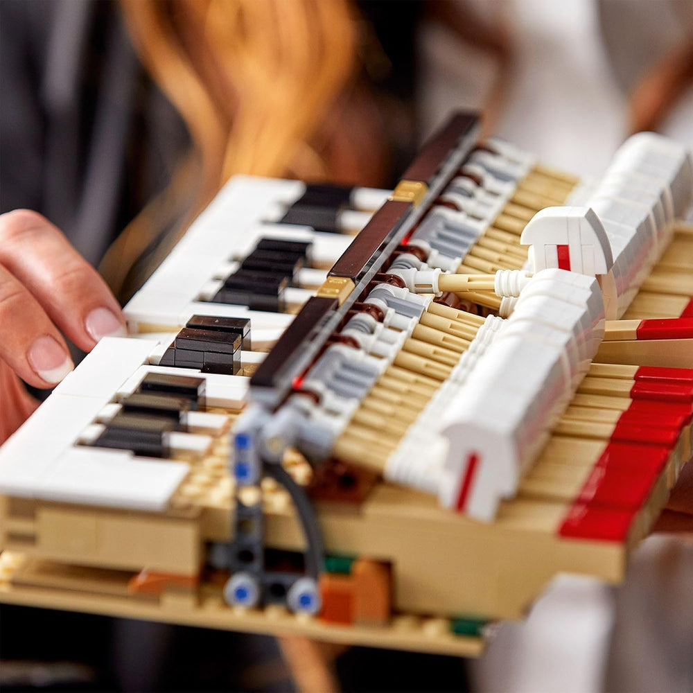 LEGO Ideas koncertszárny (21323); Bauset; Ihr eigener Konzertflügel; tolles Modellbauprojekt becsült Pianisten, Musiker, Musikliebhaber oder Bastler (3.662 Teile)