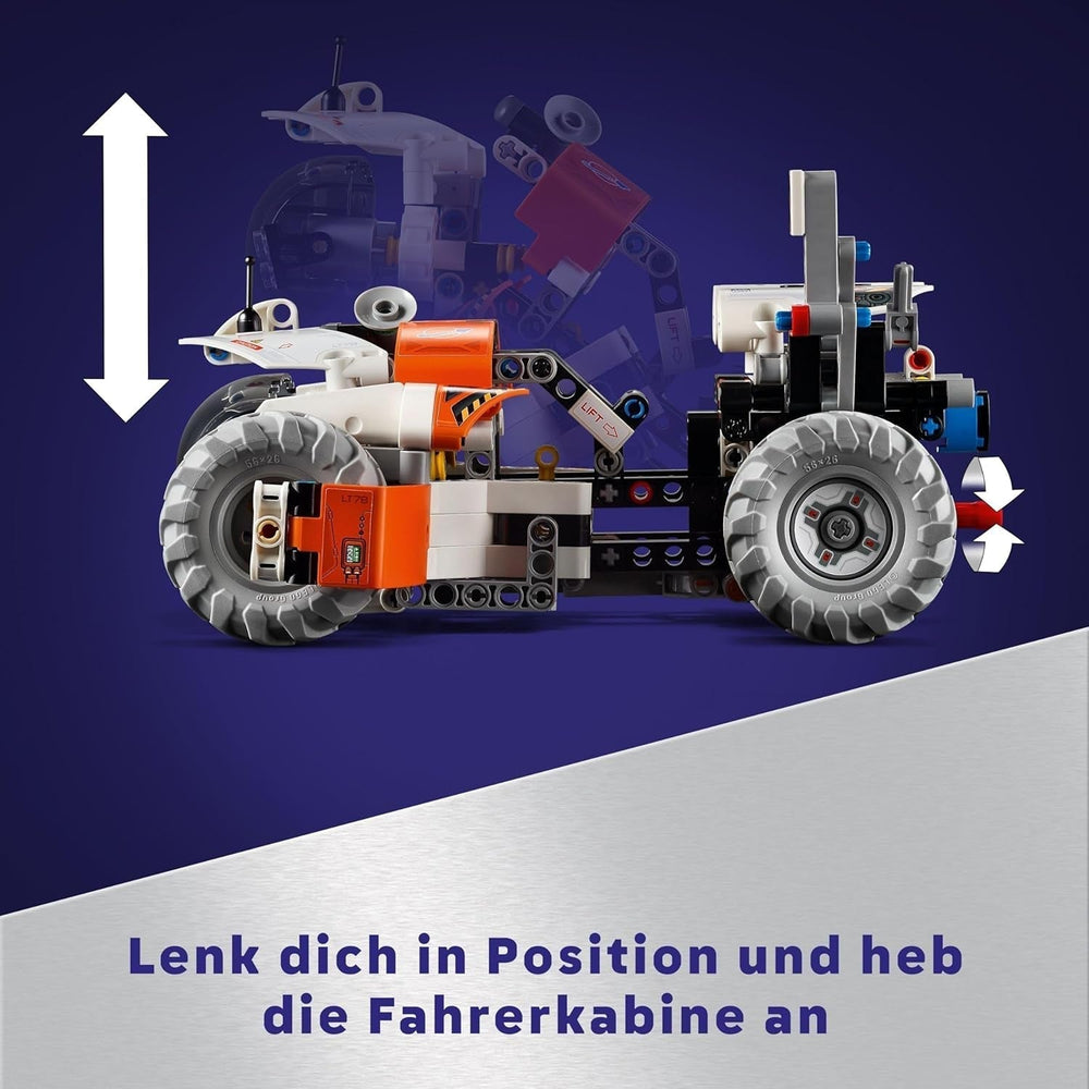 LEGO Technic LT78 űrszállító jármű, űrépítő készlet felfedező kirándulásokhoz és űrkalandokhoz, ötletes játékélmény fiúknak és lányoknak, ajándék 8 év feletti gyerekeknek 42178 építőkészlet Besuche den LEGO-Store