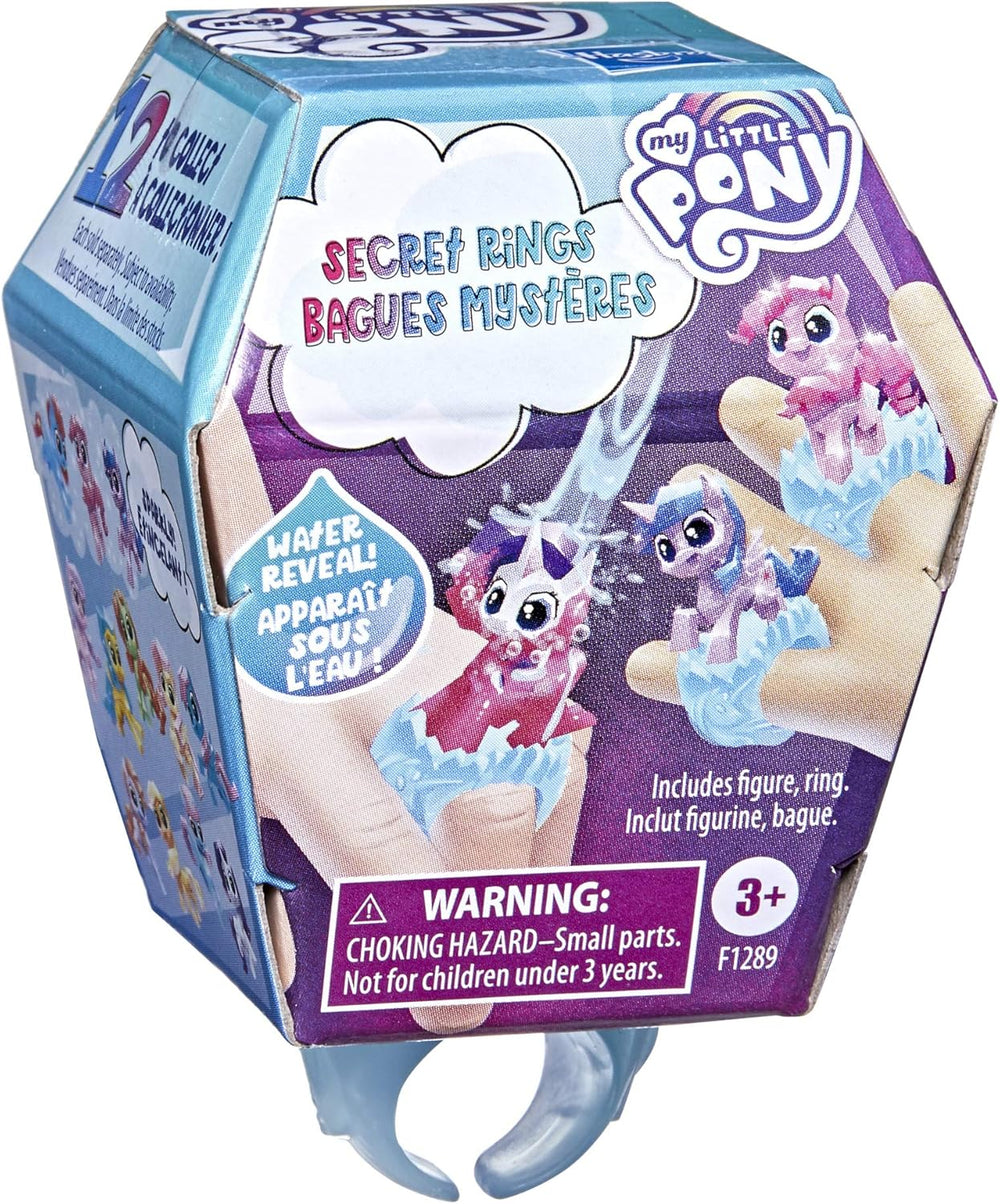 My Little Pony Geheime Ringe Überraschungstüte Serie 1 – 3,5 cm großes Spielzeug mit Überraschung, Ring-Accessoire