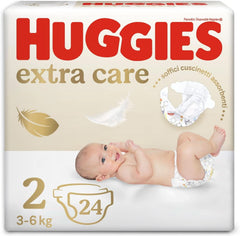 Huggies Baby, 2-es méret (3-6 KG), 24 pelenka Anya és Gyermek Naty Shop