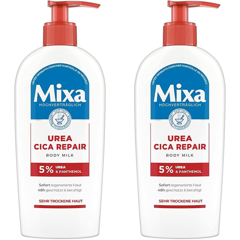 Mixa Urea Cica Body Lotion, Loțiune de corp calmantă și protectoare, 250 ml Cosmetice si Infrumusetare Naty Shop 250 ml (set 2 bucati) Lotiune de corp