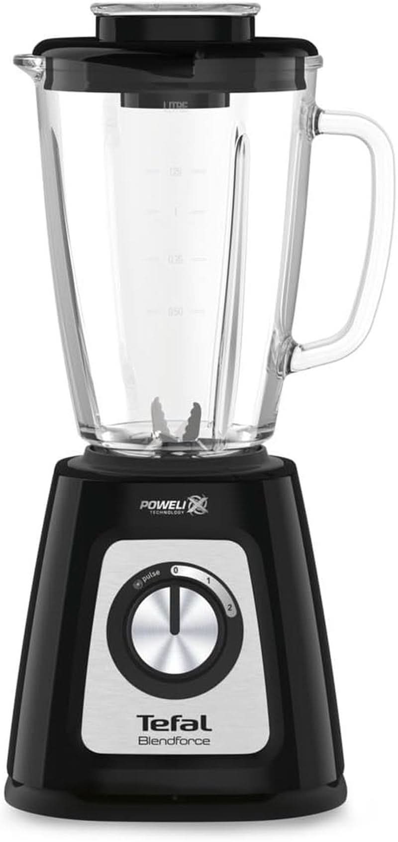 Tefal BL435831 BL4358 Standmixer, Glas, 1.75 Liters, Schwarz Bucatarie Naty Shop