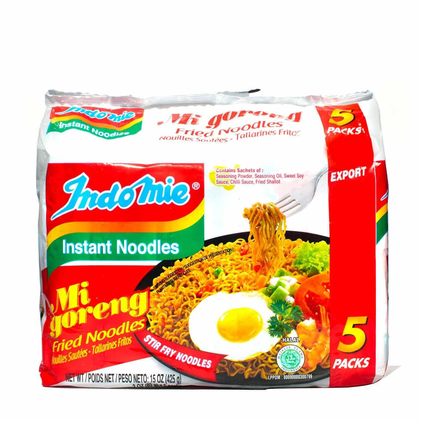 INDOMIE – Instant Mi Goreng tészta – gyűjtőcsomagolás (40 x 80 g)