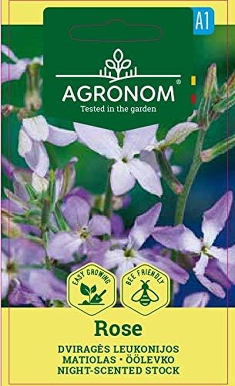 AGRONÓMUS | Kettős szarvú rózsa | Virágmagok | Rózsamag | Egynyári növény, könnyen termeszthető | 1 csomag
