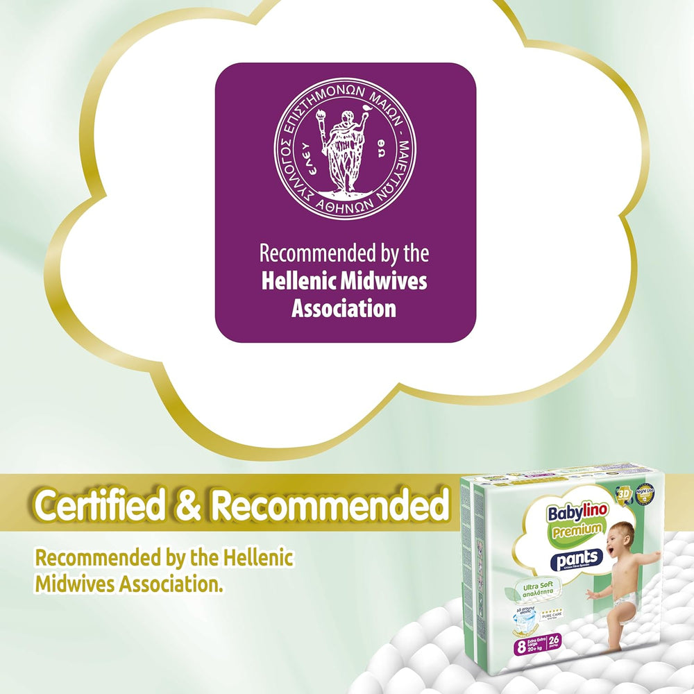 Prémium 8-as méretű nadrág Ultra-Soft szűrővel, XXL (20+ kg), 104 darab