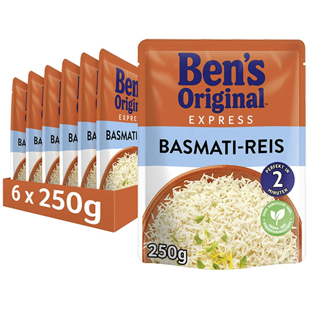BEN'S ORIGINAL™ Express Basmati rizs 6 x 220 g