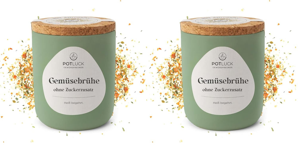 Potluck | Stullen Spice | Gewürzzubereitung im Keramiktopf | 60 g | Vegán, gluténmentes és természetes alapanyagokból