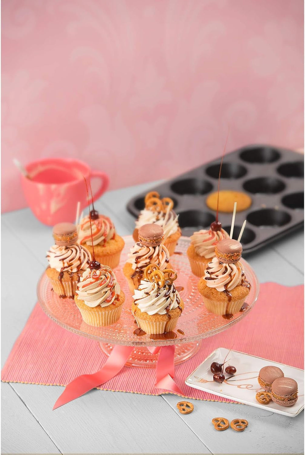 EREDETI KAISER Inspiráció Muffinform Blech Für 12 Muffin & Classic Backform Kastenform 30Cm X 11Cm X 8Cm Formák és tálcák sütéshez Naty Shop