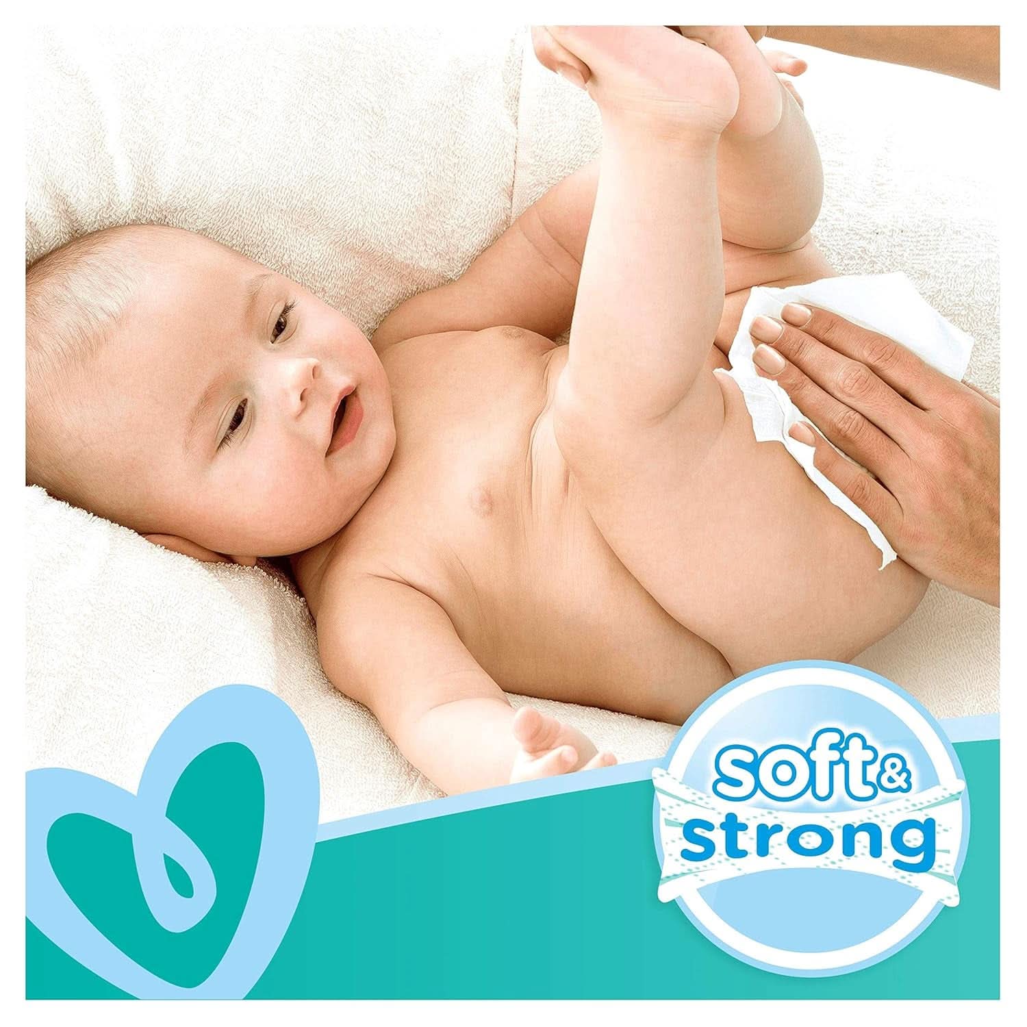 Pampers, Fresh Clean, 80 törlőkendő Baby Wet Wipes Naty Shop