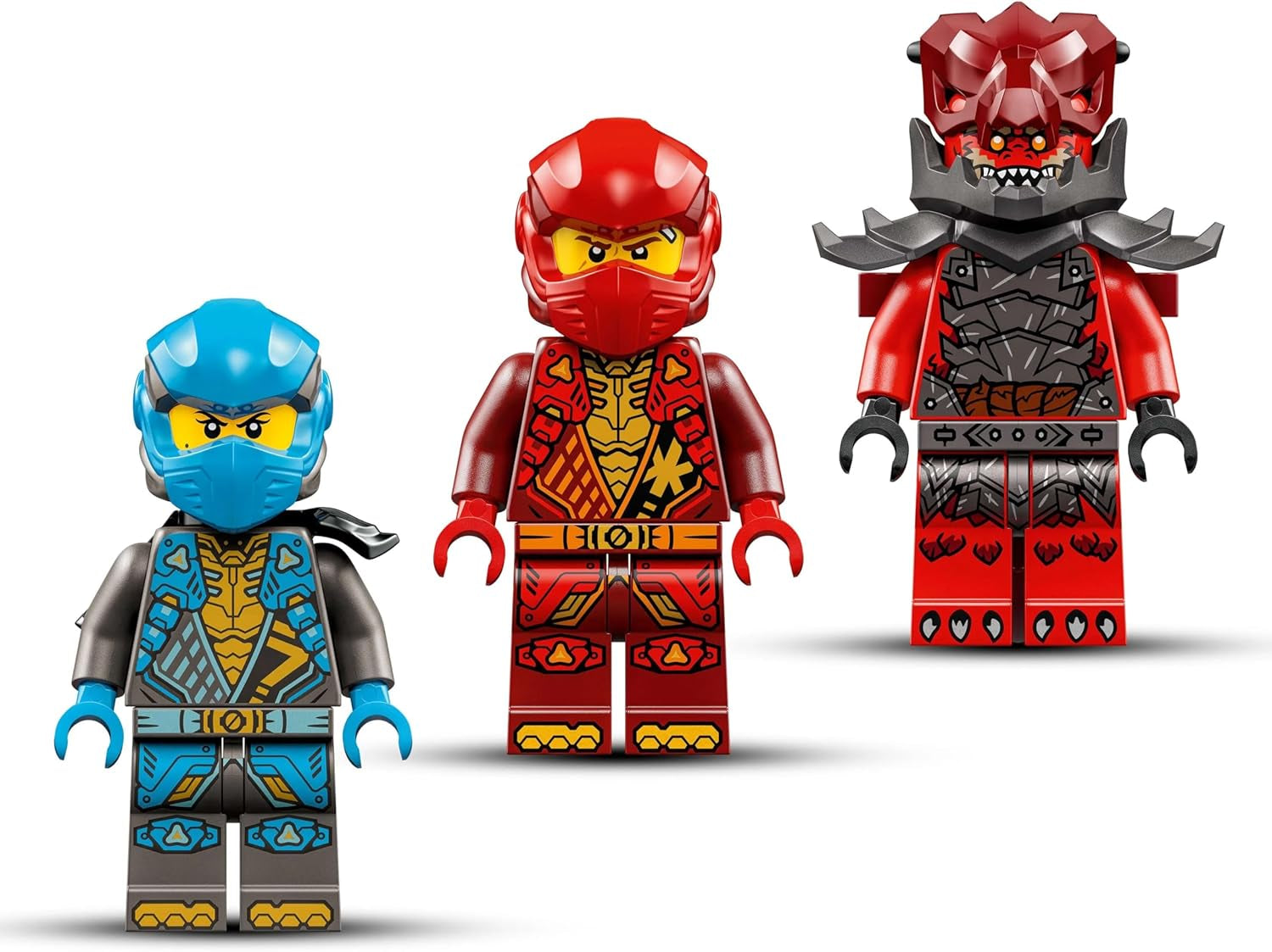 LEGO NINJAGO Kai viharlovas gépe - Repülő motoros játék 3 minifigurával - Mech mozgatható fejjel, karokkal és lábakkal - Építőjáték - Ajándék 7 év feletti fiúknak és lányoknak 71830 Építőkészletek Besuche den LEGO-Store