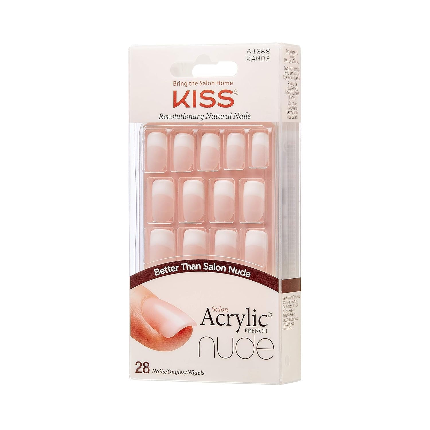 Kiss Nude Nails Cashmere & Nude Nails Unghii uimitoare