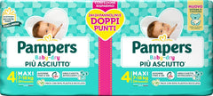 Pampers Baby Dry Maxi Twin Pack pelenka, 4-es méret (7-18 kg), 48 pelenka