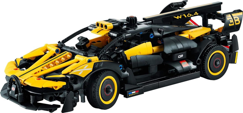 LEGO Technic Bugatti versenyautó, autómodellkészlet, sportkocsis játék, ikonikus gyűjthető autóskészlet, építőjáték 9 éves kortól, 42151 építőkészletek Besuche den LEGO-Store