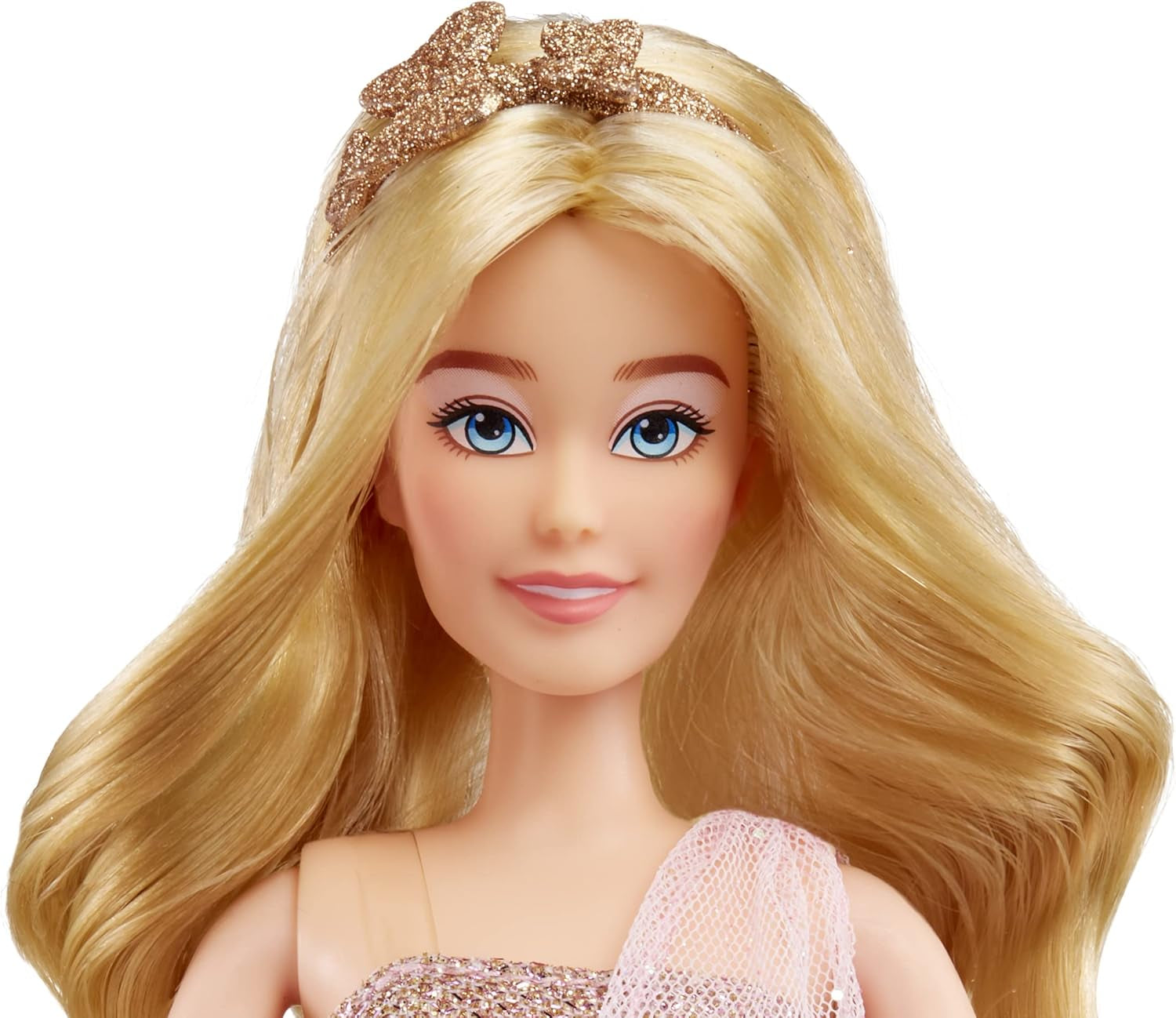 MGA's Dream Ella Ünnepeljük Bábát - ARIA - 29 cm-es nagy szőke Party Modepuppe - Rosa & Gold Glitter Konfettischmetterlinge - 5 kiegészítő - Für Sammler & Kinder ab 4 Jahren
