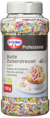 Dr. Oetker Professzionális színes cukros szórók sütéshez és díszítéshez, 700 gramm Naty Shop alapértelmezett cím