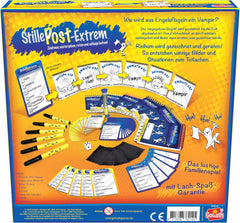 Goliath, Extreme MAIL, társasjáték felnőtteknek és 8 év feletti gyerekeknek, szórakoztató és gyors rajzolójáték családoknak vagy barátoknak, társasjátékok, 4-6 játékos, 20 perc