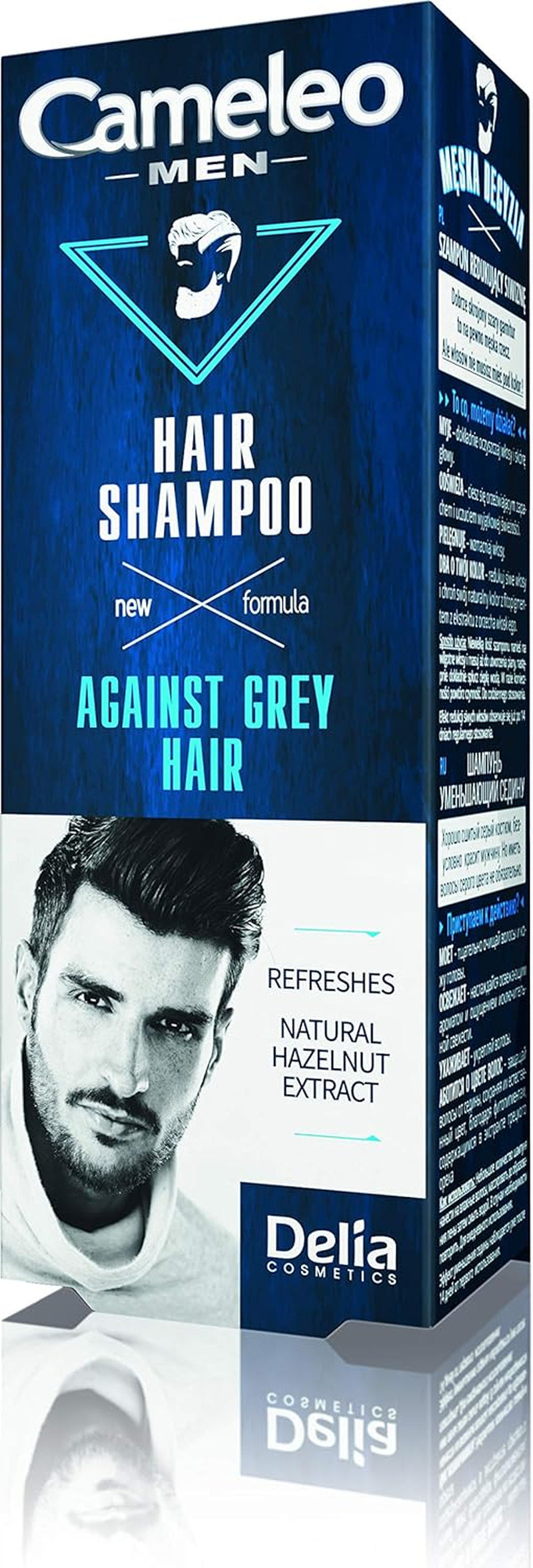 Cameleo Men - Hajmosó férfiaknak hajhullás ellen, 150 ml Hajápoló Naty Shop