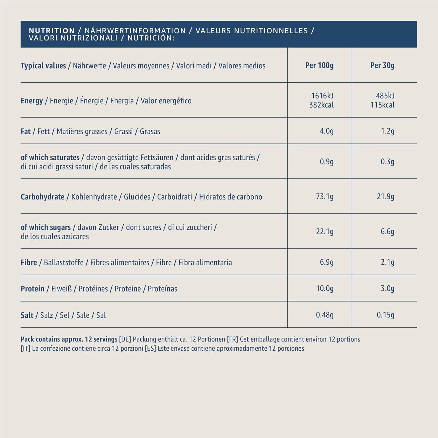 Csokoládészeletek az Amazontól, 375 g