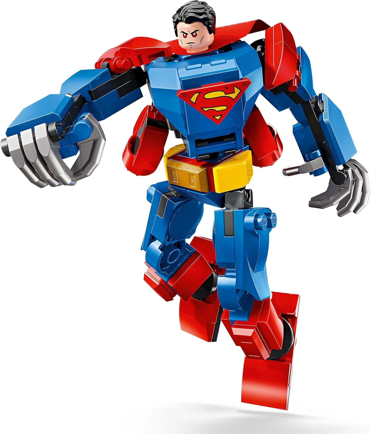 LEGO DC Superman Mech vs. Lex Luthor - Szuperhős játék 2 minifigurával - Megépíthető akciófigura mozgatható karokkal, lábakkal és ujjakkal - Ajándék 6 év feletti fiúknak és lányoknak 76302 Építőkészletek Besuche den LEGO-Store