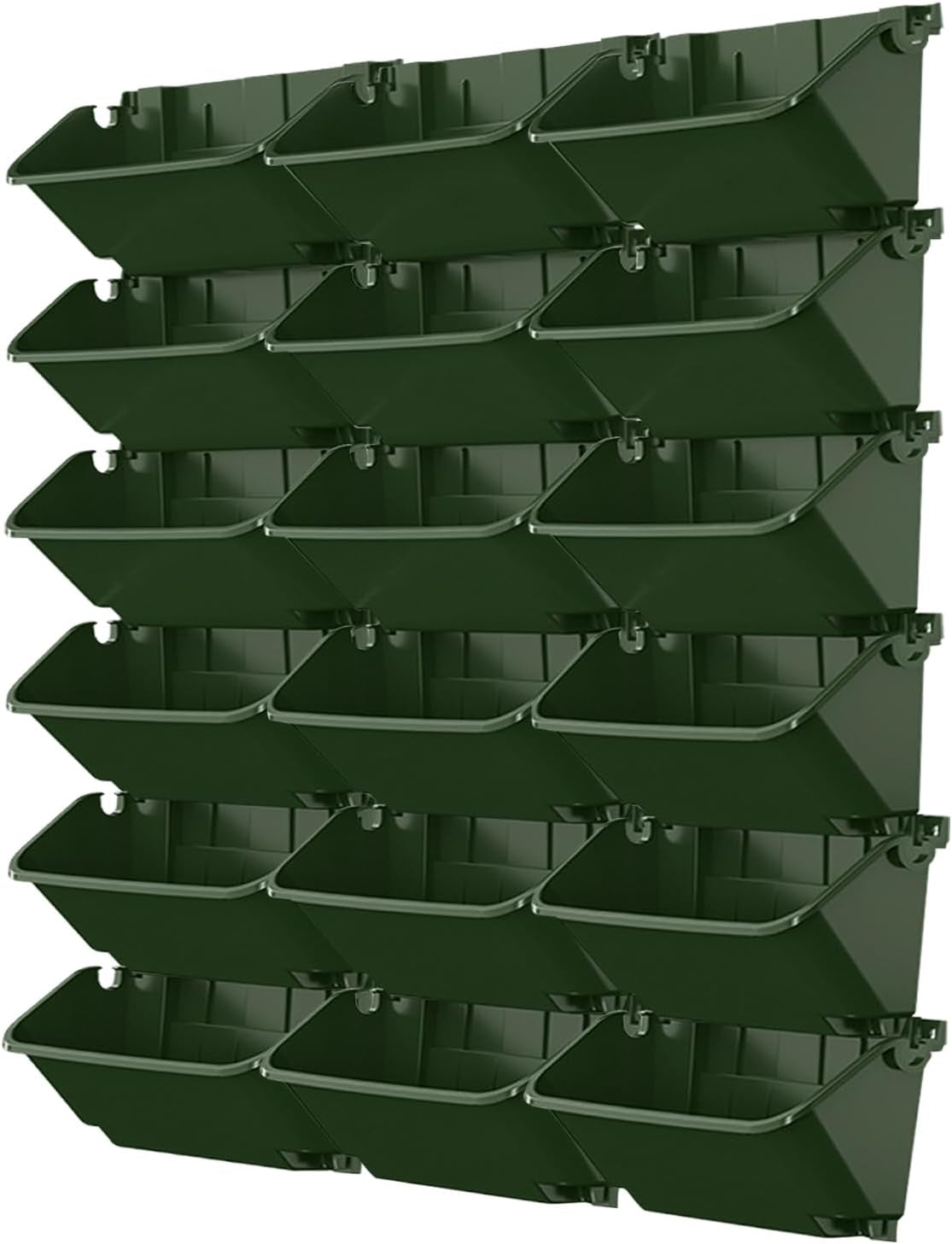 Hängende Vertikale Wand Pflanze, Vertikale Pflanzenwand Balkonbar Pflanzenwand Indoor mit Smart-Timer und Wasserpumpe Blumentopf Wand für Hof Garten Balkon Home Decoration