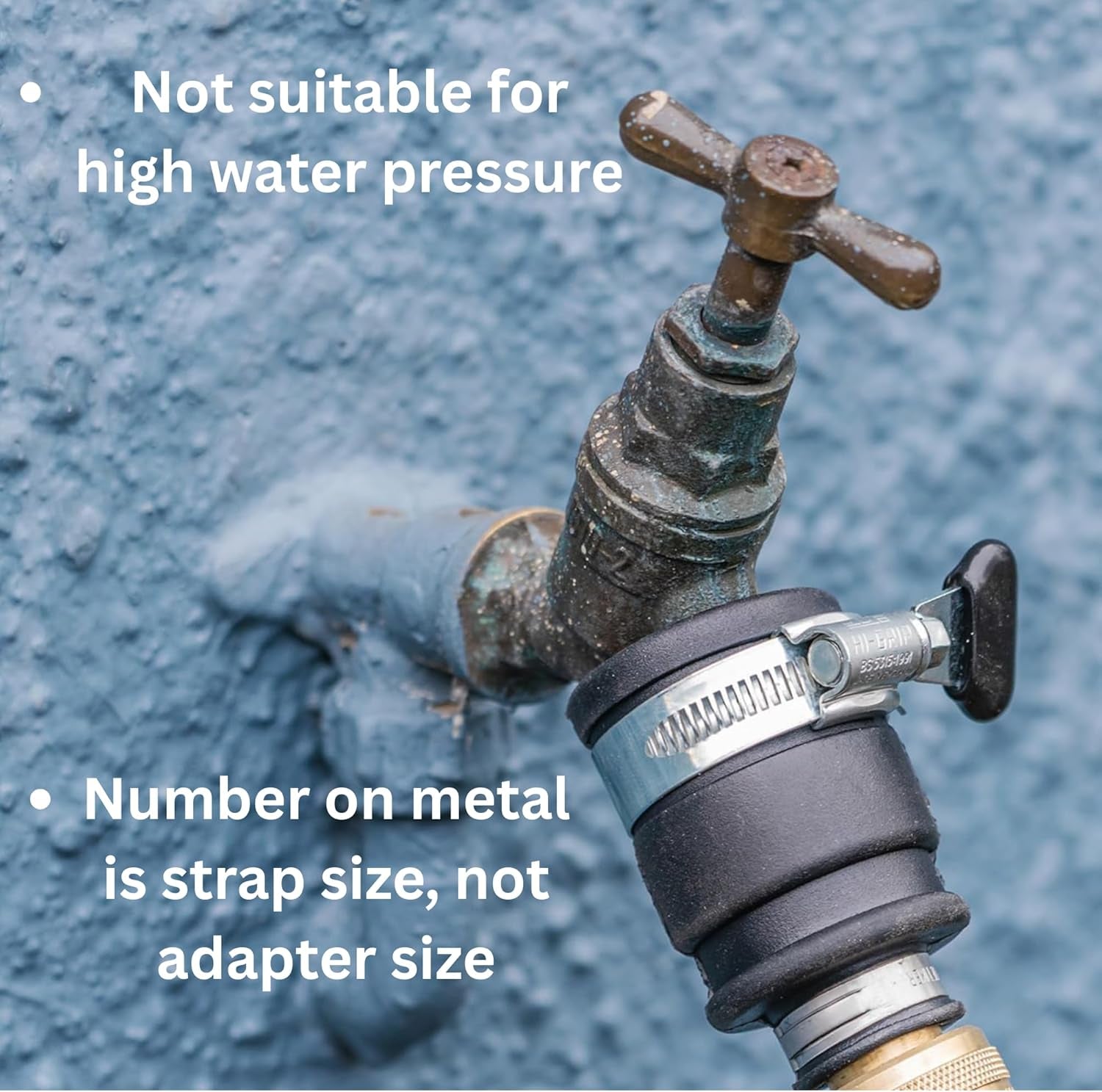 Conector pentru robinet cu prindere prin împingere | Diametru 20-30 mm | Alamă masivă | Sigur și durabil | Fixare sigură | Robust și rezistent la coroziune, negru/argintiu/auriu