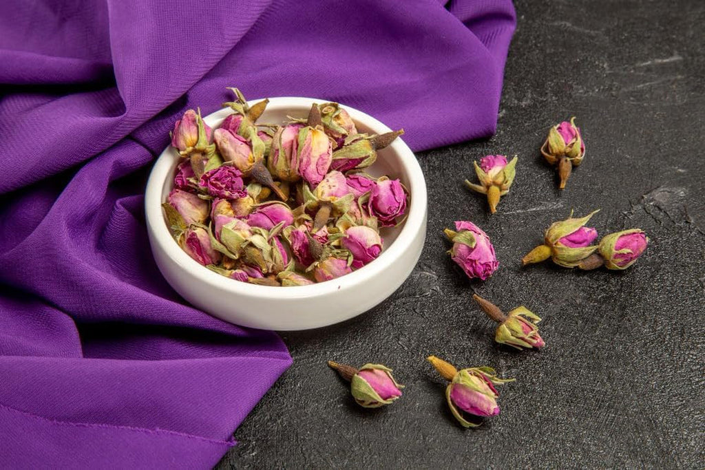 100 g muguri de trandafir comestibili premium - infuzie din petale de trandafir Atlas uscate - gust și aromă dulce și florală - 100% natural, pur și fără aditivi | Tazarinltd