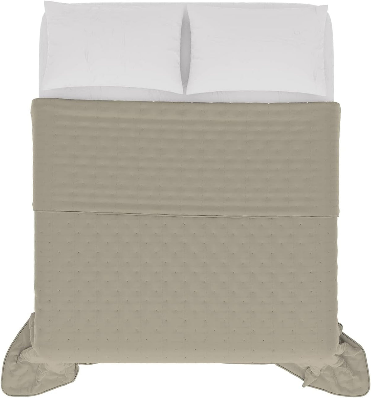 Lenjerie de pat italiană cuvertură de vară CHIC, microfibră, DOUBLE 250X250Cm, maro Plapumi si pilote Naty Shop Titlu implicit