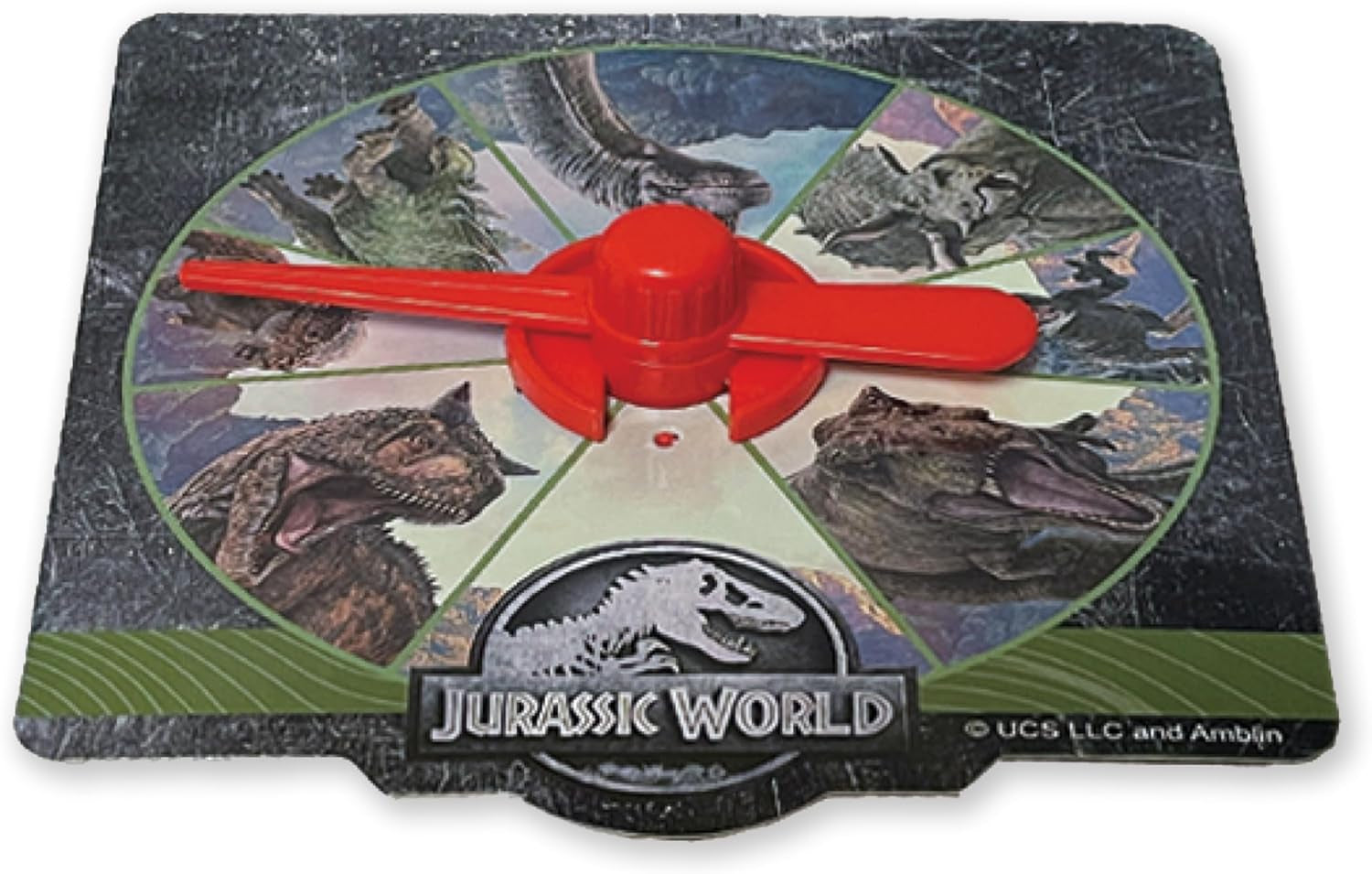EPOCH Games - Jurassic World Shaky Volcano, 7509, Dinosaurier Spielzeug, Brettspiel für Kinder ab 4 Jahren