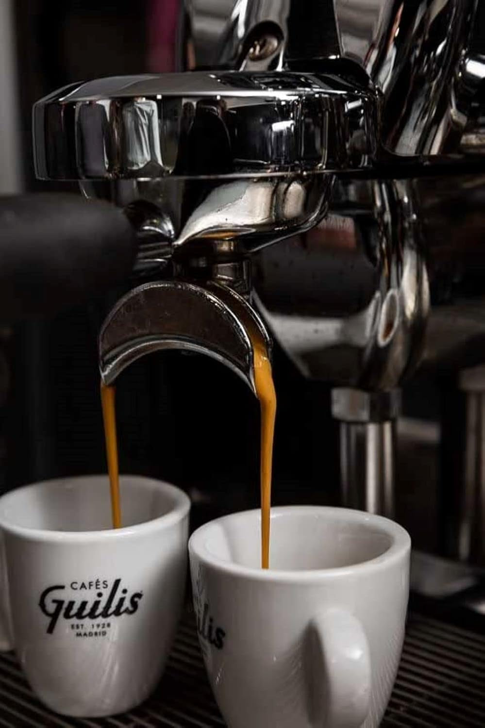 CAFES GUILIS 1928 ÓTA AMANTES DEL CAFÉ - Koffeinmentes Arabica kávébab 1 kg Coffee Naty Shop