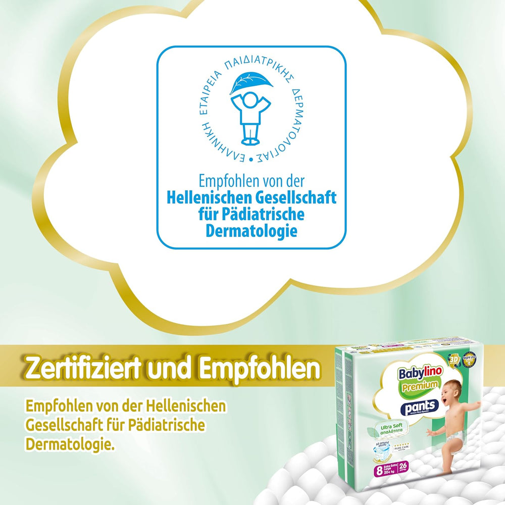 Prémium 8-as méretű nadrág Ultra-Soft szűrővel, XXL (20+ kg), 26 darab