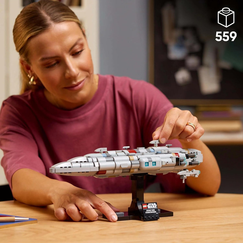 LEGO Star Wars 75405 Home One Starcruiser a Jedi visszatérből - Csillaghajó modell - Fantázia és gyűjtemény építéshez és bemutatáshoz - Ajándék felnőtt és tizenéves rajongóknak Építőkészletek Besuche den LEGO-Store
