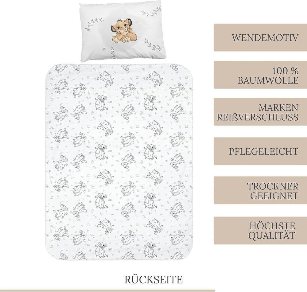 Gyermek ágynemű, Simba, The Lion King Ágynemű - gyermek Naty Shop