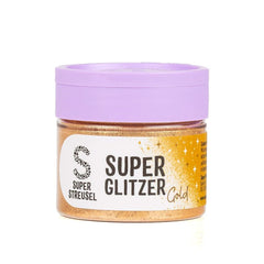 Super Streusel, Super Glitter Powder Gold, csillámpor, arany, 10 gramm Glitter Naty Shop