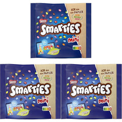 Nestlé SMARTIES Mini egyedi csomagolású kis lencse tejcsokoládéval, 3 csomag (1 x 187 g)