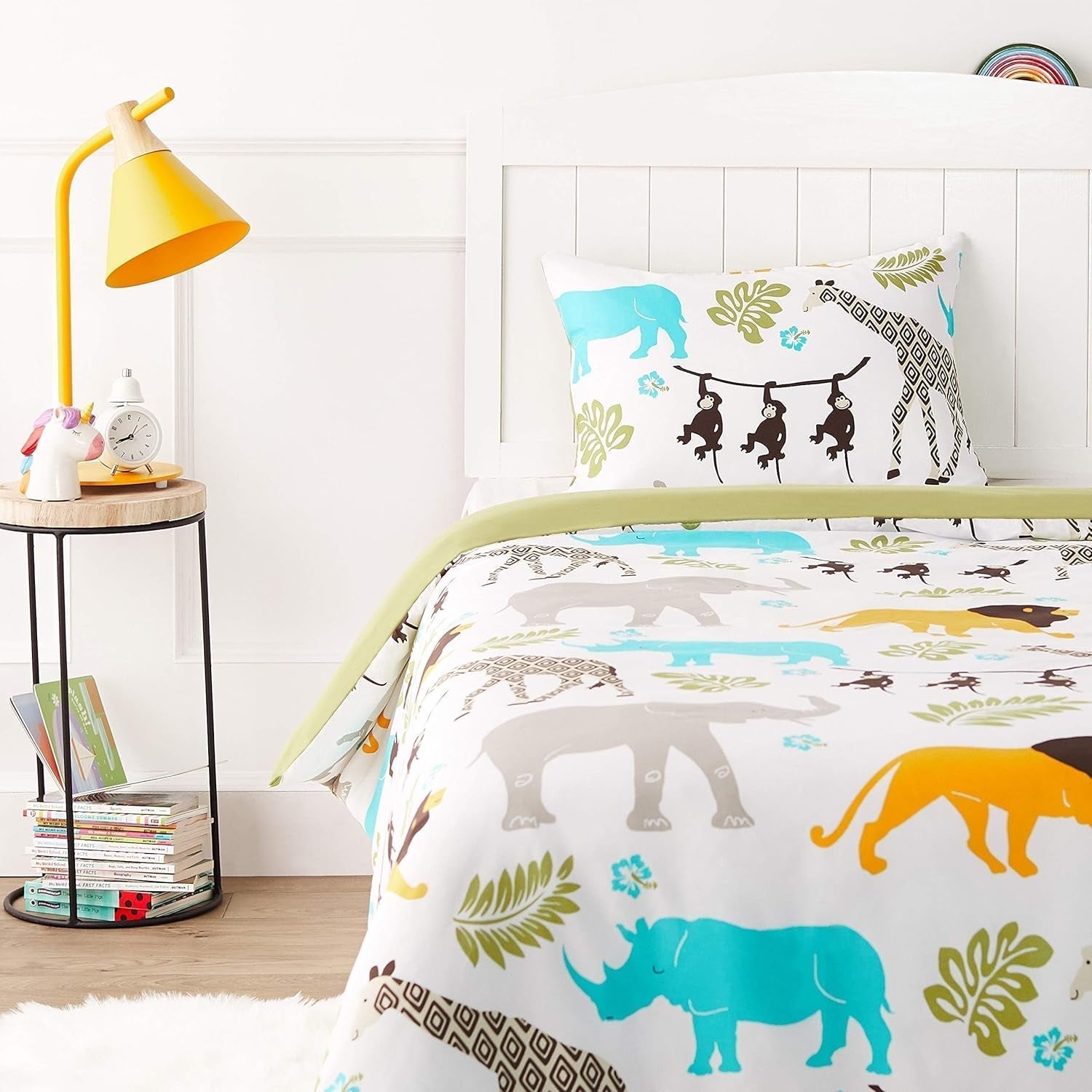 Ágyneműgarnitúra mikroszálas Amazon BASONS BASON Naty Shop Tierdruck 100 X 135 Cm 1 Kissenbezug 40 X 60 Cm