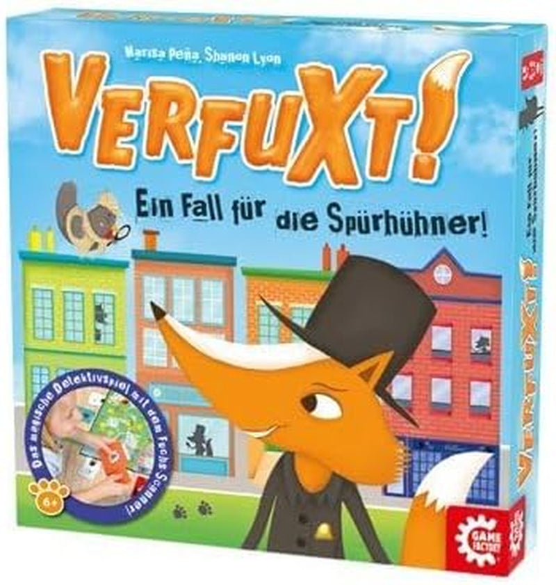 Game Factory 646255 Verfuxt, nyomozójáték 6 éven felülieknek, gyerekjáték