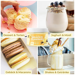 He-Ju, Vanília ízű por, 250 grammos Aromas Naty Shop