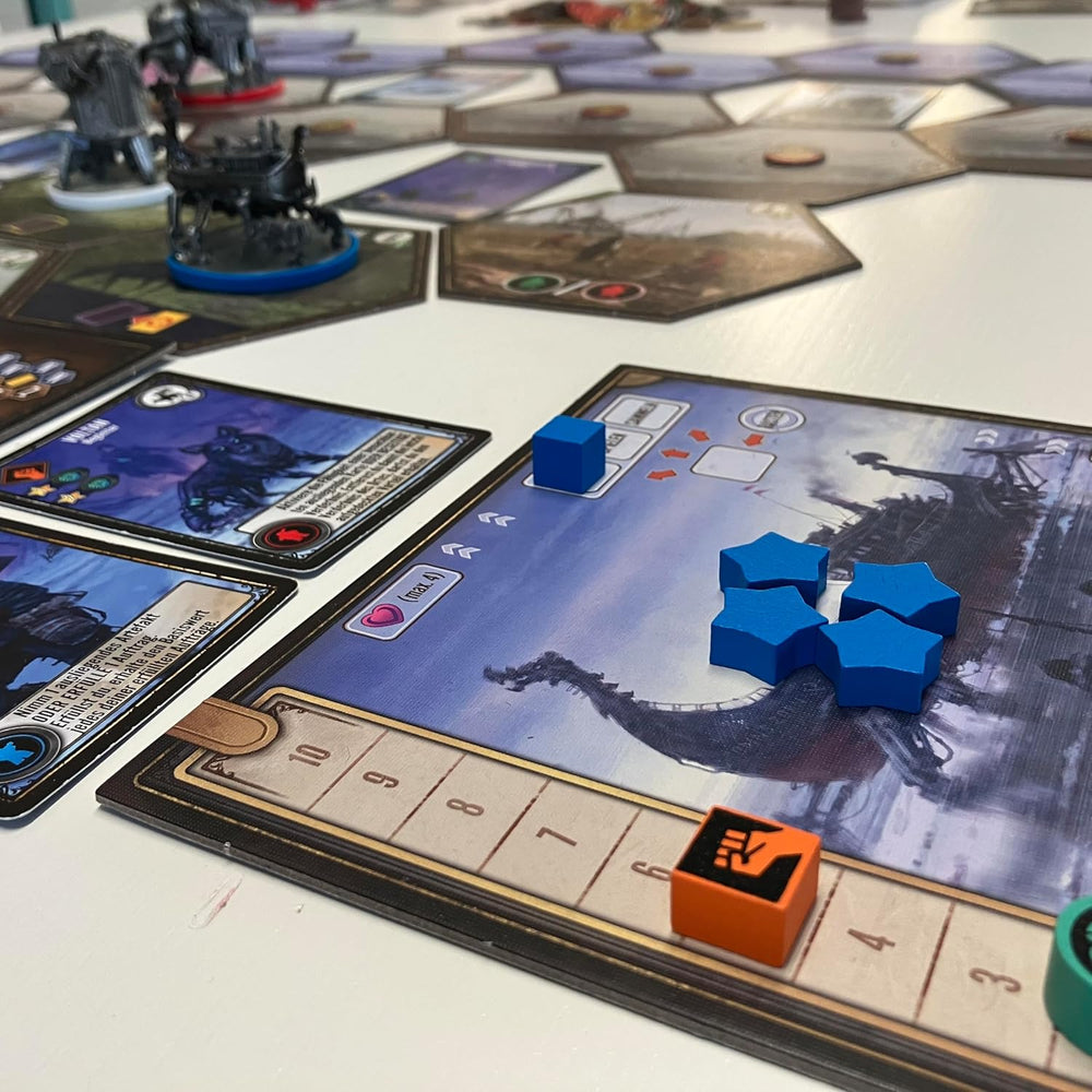 Feuerland Spiele 31025 Expeditions társasjáték, földszínek