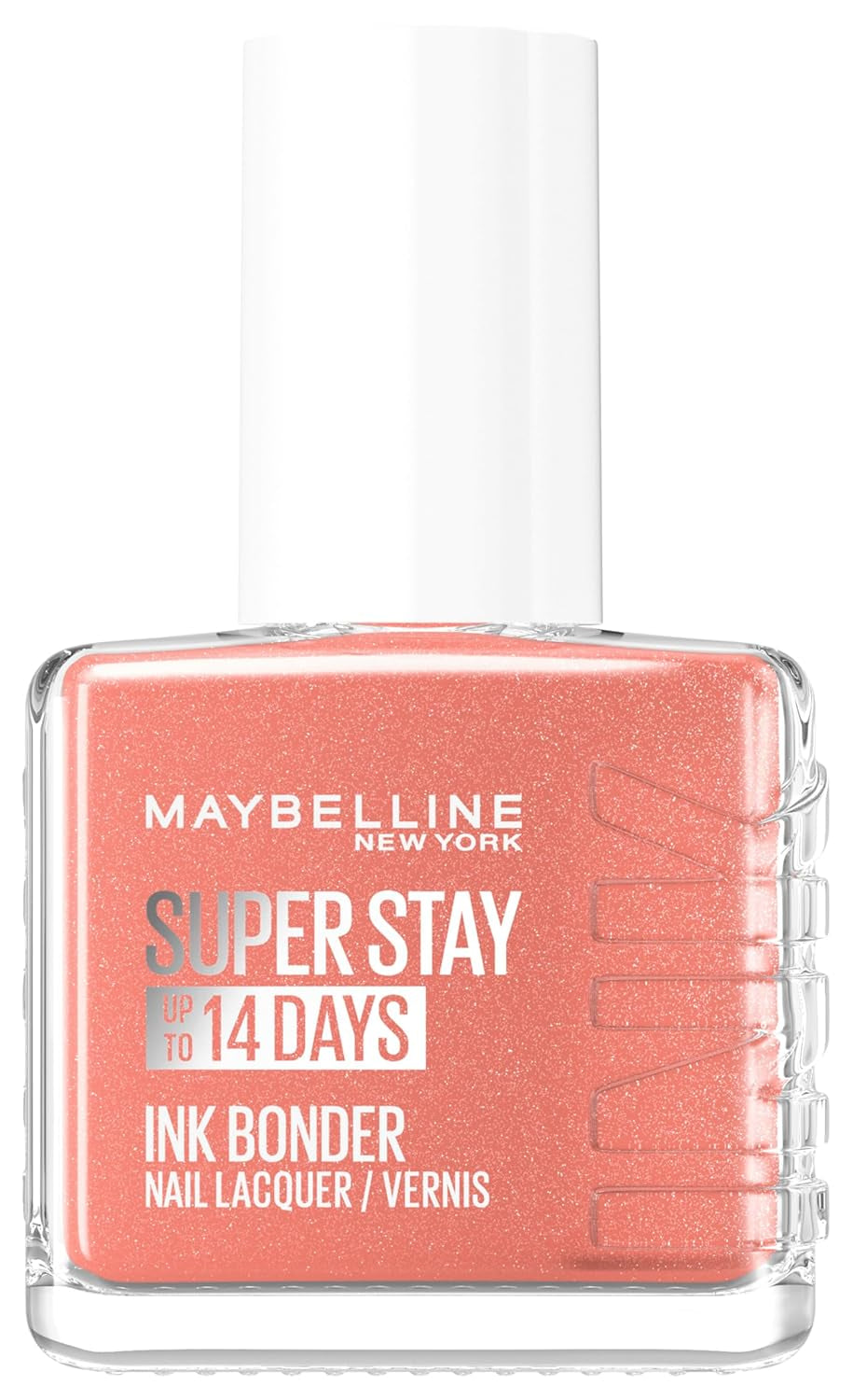 Maybelline New York Super Stay Ink Bonder 019 Golden Brown - hosszantartó körömlakk az erős körmökért és intenzív színért, 12,3 ml